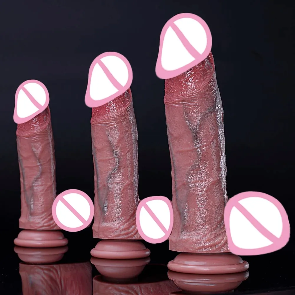 Napakalaking Makapal na Dildo Makatotohanang Dildos Diameter Girth Dildo para sa Anal G-spot Stimulate Body-Safe Big Anal Toys na may Suction Cup Giant — image 4