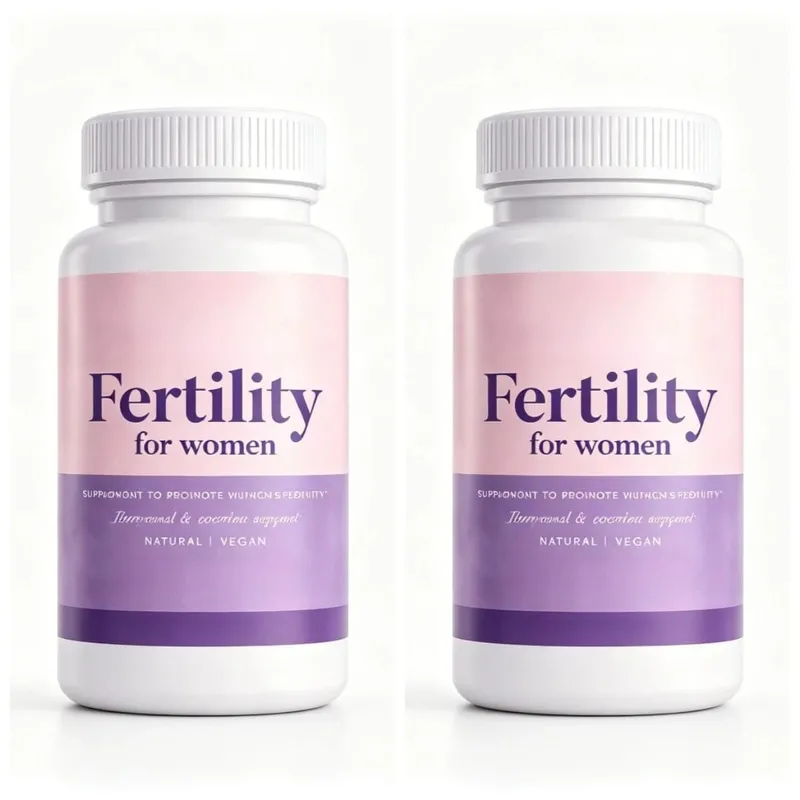 Fertility Capsules for Women Myo Inositol with Methylfolate & Multivitamins Hormonal & Ovarian Support Healthy Ovulation 60 Cts — image 8