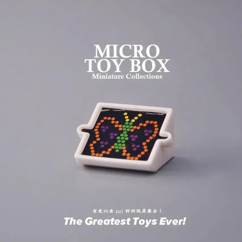ที่เล็กที่สุดในโลก Ultra Mini Classic Toy Miniature ซูเปอร์มาร์เก็ตโลหะผสม Part Act Works เกมส์สะสมของเล่นไม่มีกล่อง