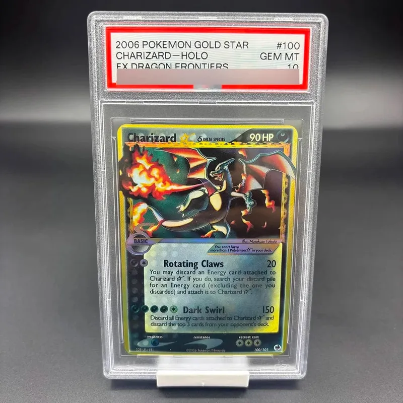 Diy Lugia Charizard Giratina 10Points Rating Card Magikarp Mew Latios Copy Version Game Anime Collection Cards Gift Toy — image 14