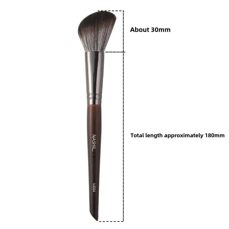 Premium Animal Fur Makeup Brush Set Wooden Handle Eyeshadow Blush Powder Eyebrow Brushes Beauty Makeup Tools Fur Cosmetic — image 6