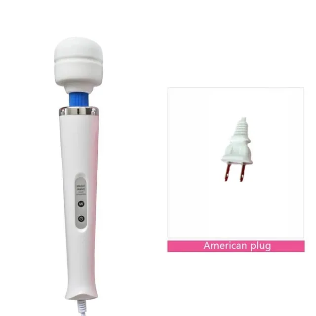 Adult Sex Toys AV Vibrator Powerfull Magic Wand G-spot Stimulation Massager Clit Vibrators Sex Toys for Women MasturbationBLACKWOLF New 10 Speeds Magic Wand Massager Big Magic Wand Massage Stick AV Vibrators Sexy Clit Sex Toys for Women Eur — image 12