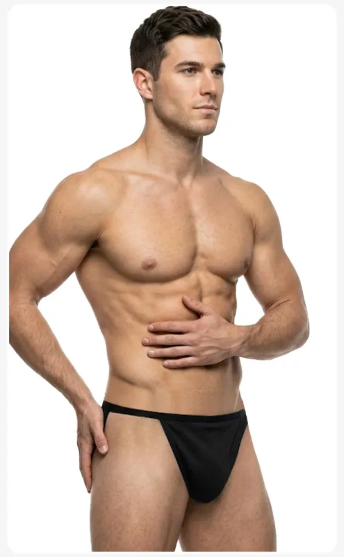 3PCS Men's Japanese Style Fundoshi Cotton Underwear, Breathable Comfort Sports Thong for Men, No Pouch, Sexy Loincloth Private — image 23