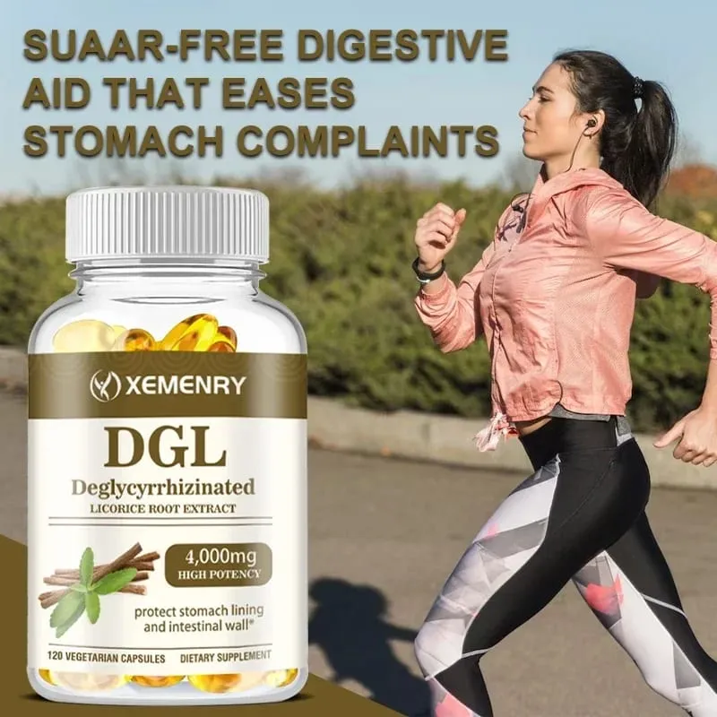 DGL Licorice Capsules 4000mg - Promotes Healthy Digestion Enhances Appetite Replenishes Energy and Accelerates Absorption — image 5