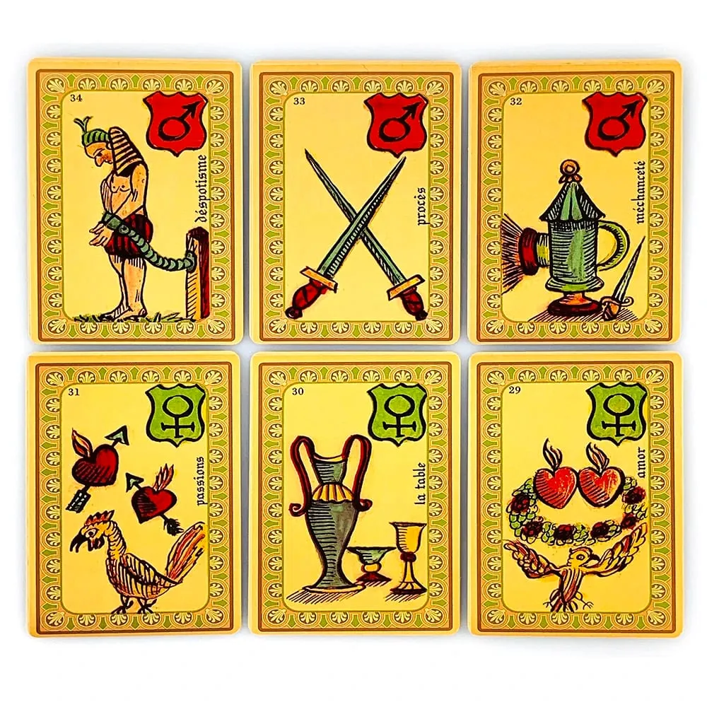 Oracle Belline Cards French Version Fortune Divination Oracle Cards Mysterious Psychic Reading Cards Game for Paper Instruction — image 4