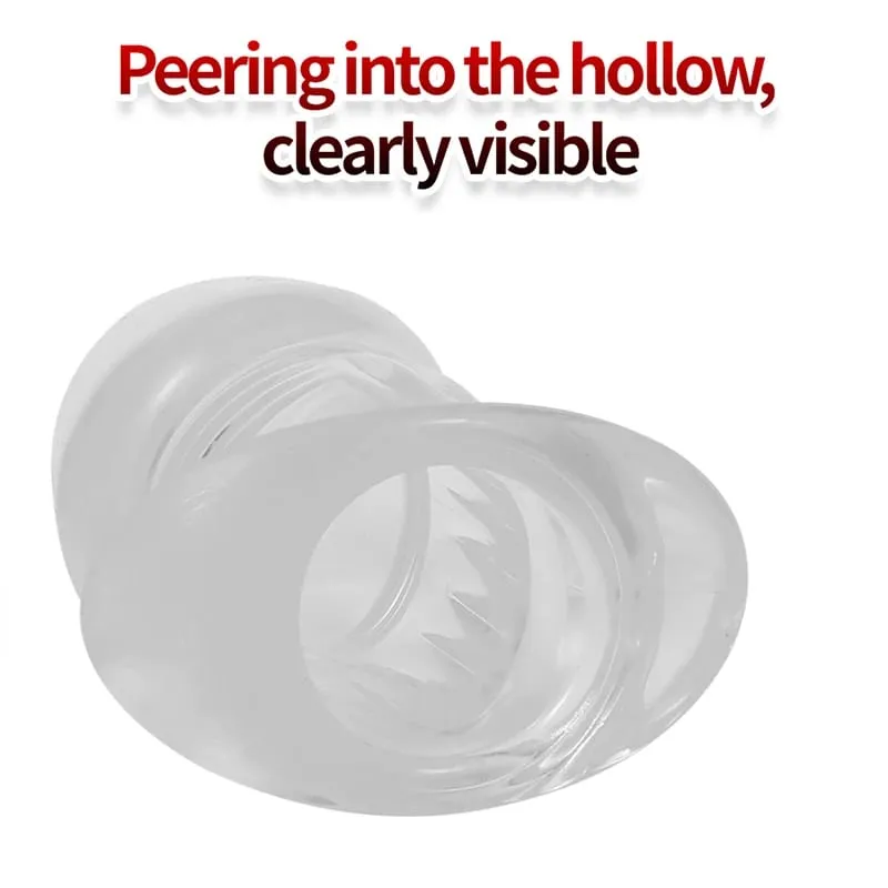 Hollow Anal Plug Stopper Soft Speculum Peeking Butt Expander Anus Dilator Enemator For Women Men Gay Sex Toy Sex For Women Men — image 4