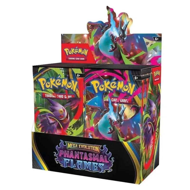 360Pcs/Set Pokemon Card MEGA EVOLUTION Chaos Rising Prismatic Evolutions Black Bolt English Booster Battle Transaction Card