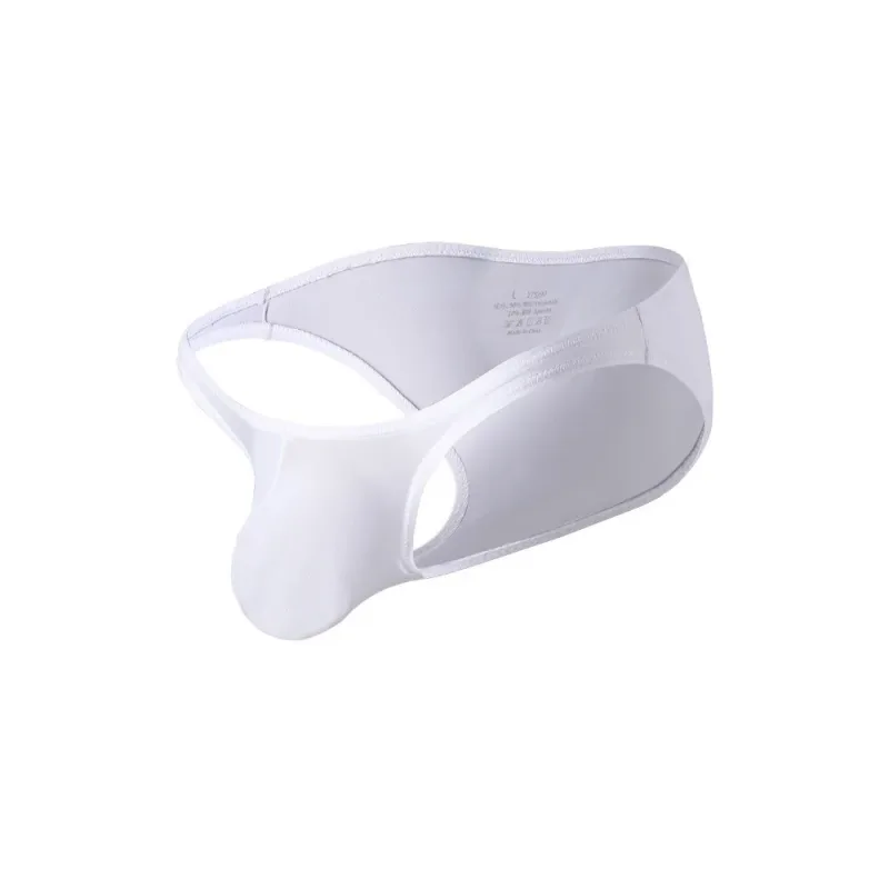 Schnell trocknende, ultradünne Slips aus Eisseide, niedrige Taille, nahtlos, für Herren, Unterwäsche, U-Beutel, Dessous, Netzhöschen, Reisen — image 2