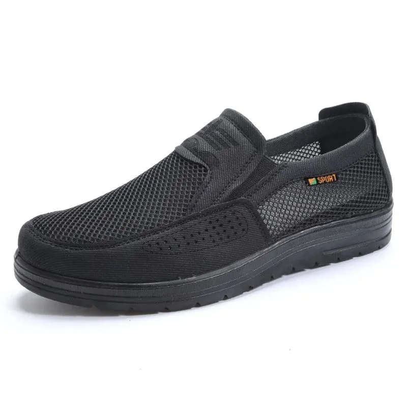 Herresko 2025 Sommer Casual Sneakers Åndbar Mesh Chunky Sole Overkommelig gratis forsendelse — image 3