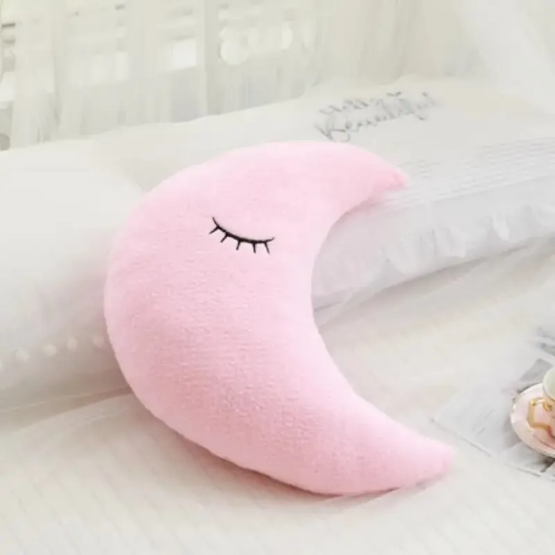 Oreiller en peluche nuage, lune, étoile, goutte de pluie, coussin doux, jouets pour enfants, bébé fille, cadeau de noël, décor de voiture, chambre — image 6