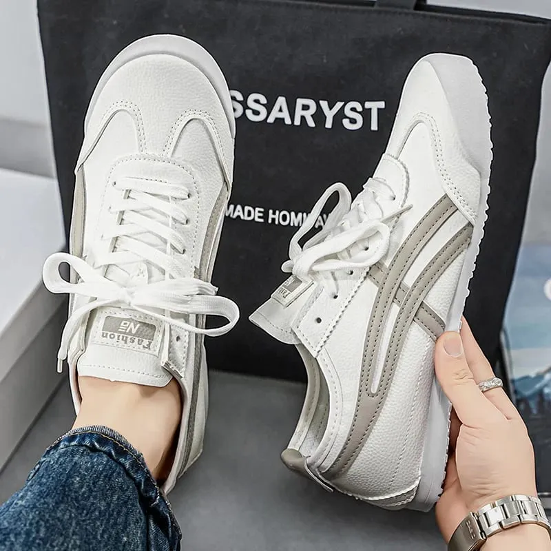 Fashion Brand Sneakers Men's Sports Shoes Women's Running Shoes White Casual Sneakers Men Comfort Walking Shoes Flat Trainers — image 4