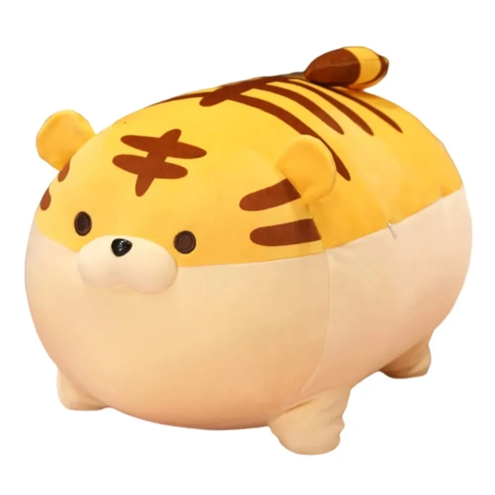 Creative Down Cotton Plush Pillow Cute Cartoon Stuffed Doll Soft Plush Tiger Plush Toy Daily Leisure — image 6