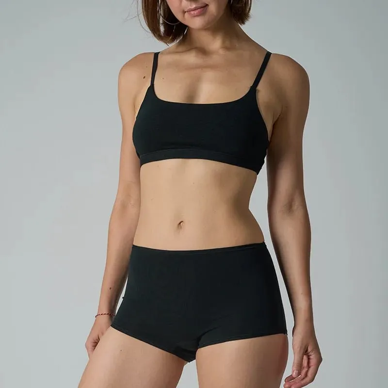 Cotton Bralette Seamless Breathable Underwears Lingerie Sets for Women's Fitness Sports Bras Panties Ladies No Bra Pad Intimate — image 8