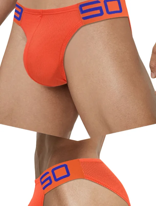 Cuecas masculinas de mistura de nylon, cuecas respiráveis com letras de chifre em relevo, cintura elástica larga, cor fluorescente, roupa íntima sexy — image 21