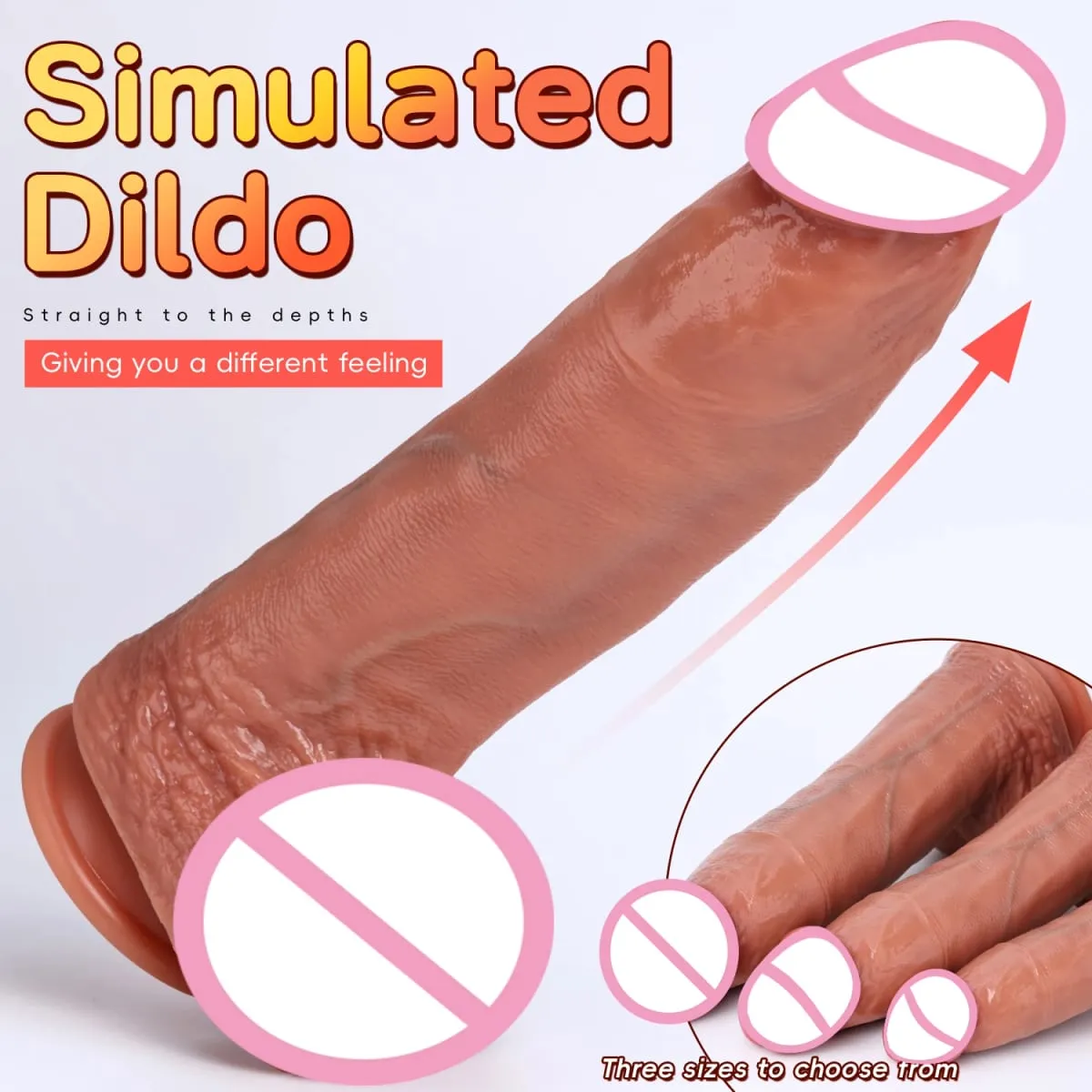 3 rozmiary realistyczne XXL gruby penis miękkiego silikonu Dildo męskie genitalia masturbacja pochwy z przyssawką Dick kobieta Anal Sex zabawki 18 — image 2