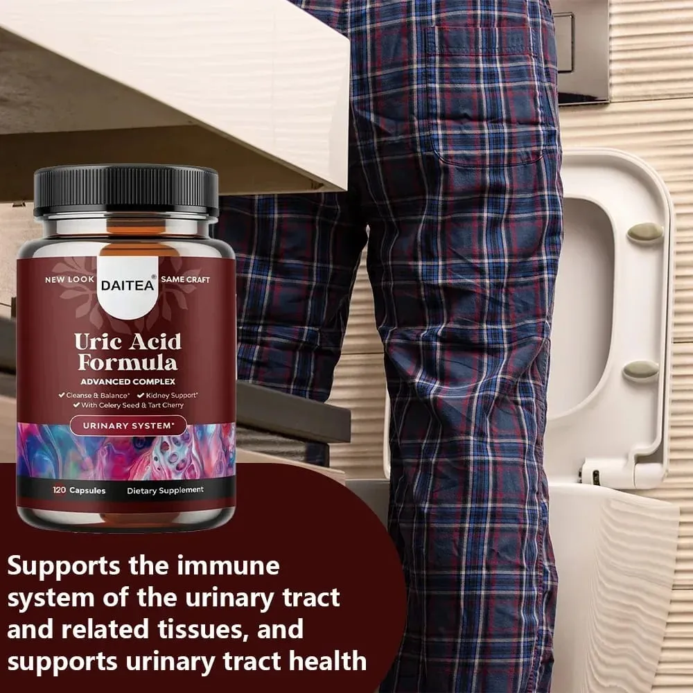 Uric Acid Formula - Kidney Cleanse Uric Acid Support Joint Supplement and Improves Immunity Supplement — image 3