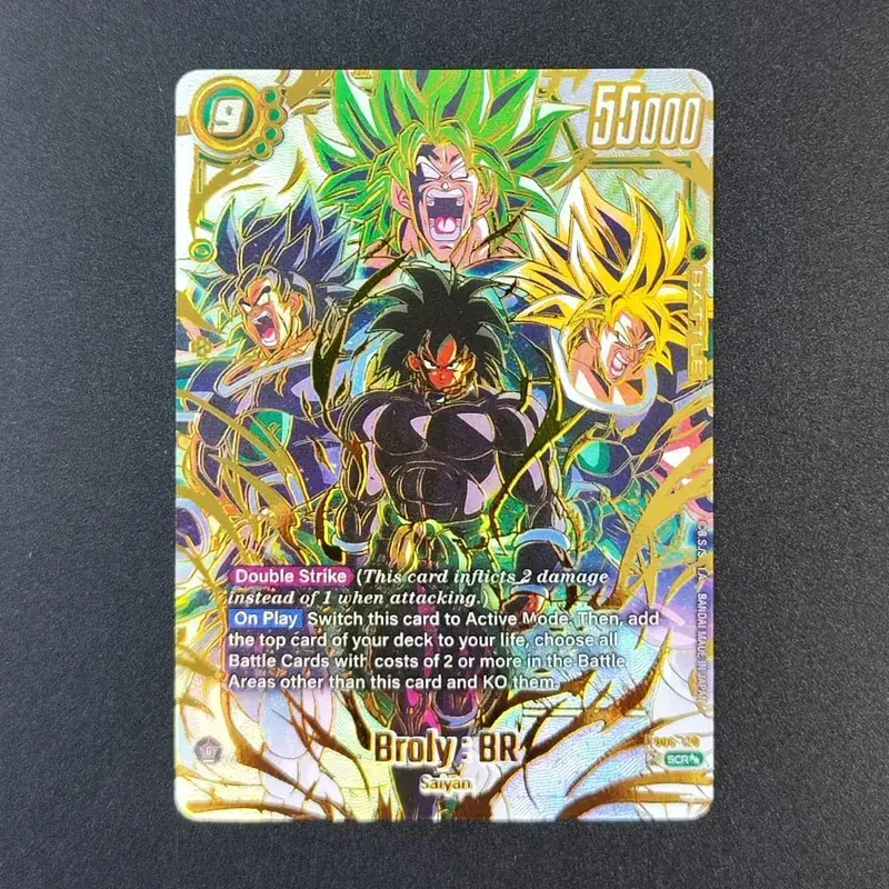 DIY Dragon Ball Super Son Goku FB05-119 Gogeta FB06-097 Broly FB06-120 Super Alternate Art Manga English TCG Anime Cards