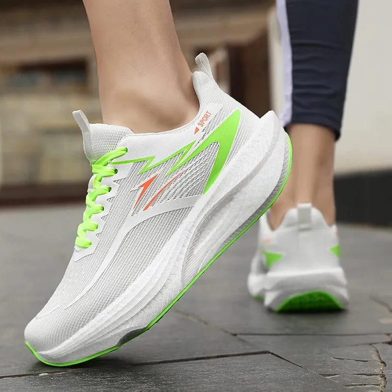 Running Shoes Men Casual Carbon Board Marathon Sports Breathable Lightweight Women's Comfortable Athletic Antiship Sneakers New — image 9