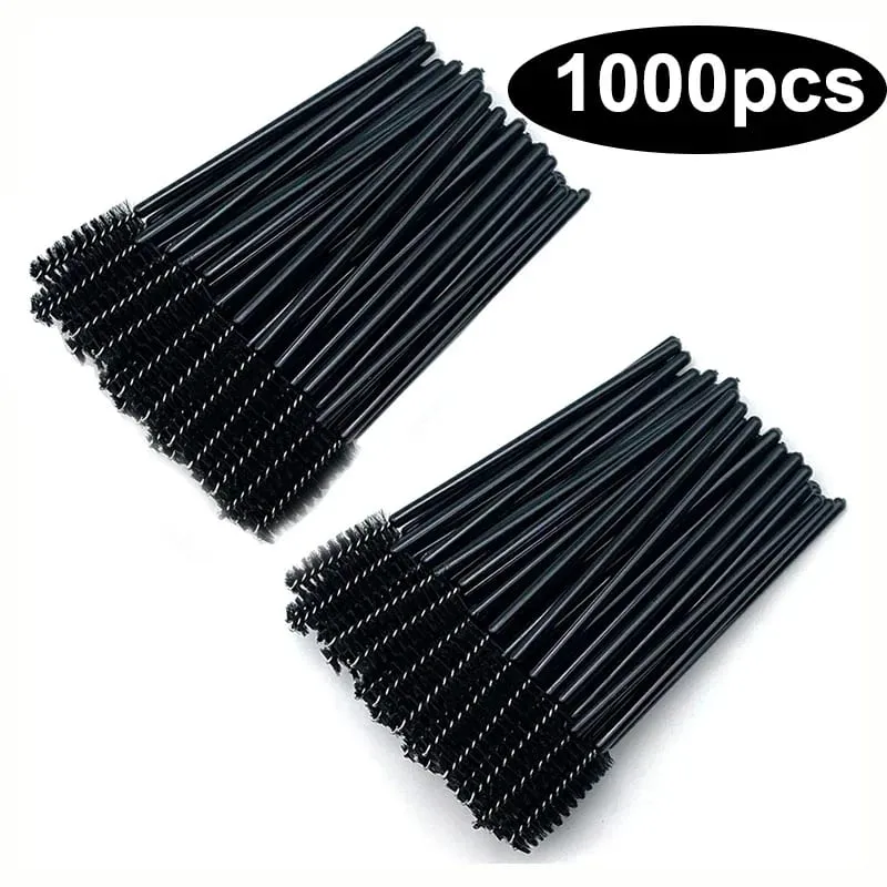 Wholesale 50/1000/2000pcs Spoolies Brushes Applicator Makeup Tools Eyelash Brush Mascara Wands Wholesale Eyebrow Lash Cleaning — image 9