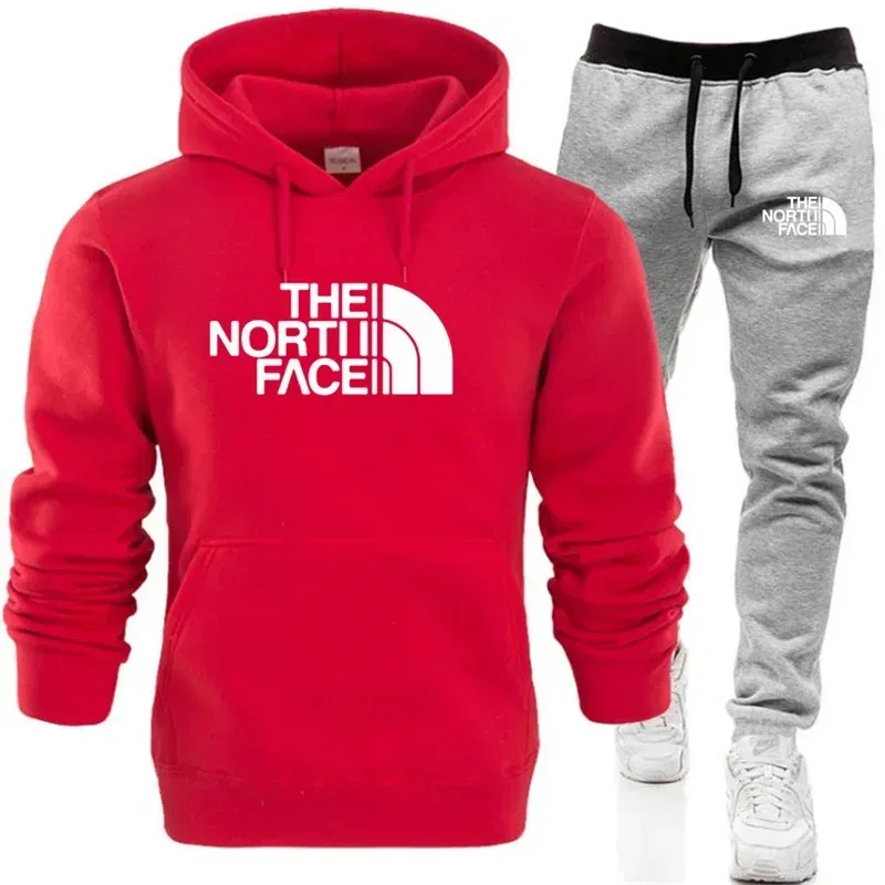 Men's Winter Hoodie and Sweatpants Set Casual Jogging Tracksuit Premium Quality Versatile Outdoor Activewear