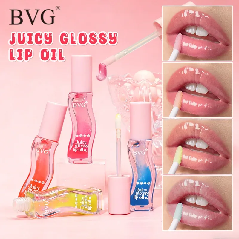 Garrafa de onda Juicy Lip Oil Transparente Brilhante Lip Plumper Hidratante Lip Gloss Maquiagem diária para lábios — image 5