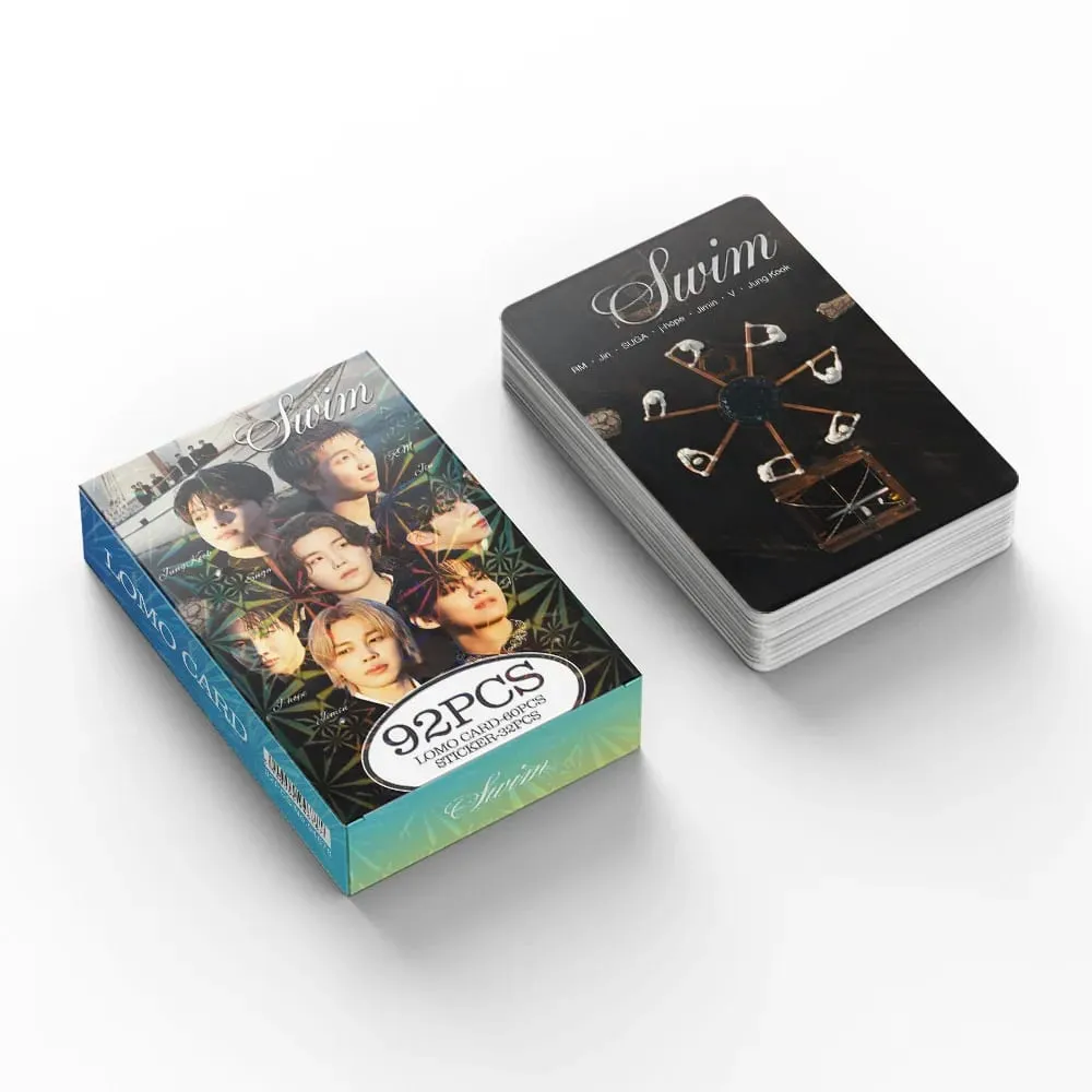 92 Single Small Card New Album Fan Support Photo Cards Greeting Cards Journal Stickers LOMO Card Collectible Gift — image 1