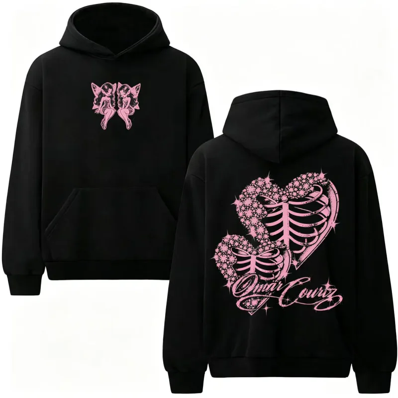 Omar Courtz Por Si Manana No Estoy Tour Hoodies Men Women Harajuku Hip Hop Street Sweatshirts Casual Fleece Long Sleeve Pullover — image 1