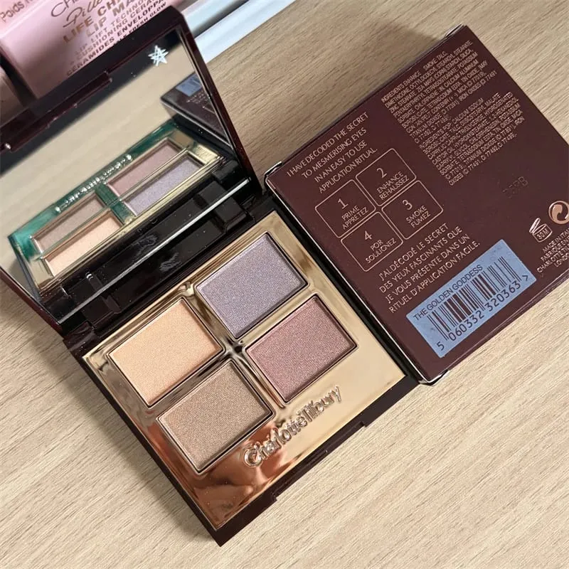 Bán Chạy Nhất CT Bộ Trang Điểm 4 Màu Phấn Mắt Bảng Matte Setting Powder Mặt Che Khuyết Điểm Tác Dụng Son Môi Cao Cấp Mỹ Phẩm