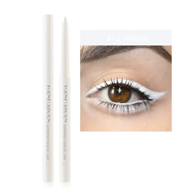 1PC Glitter Shine Eyeliner Gel Pencil Sexy Colorful Long-Lasting Shimmer Makeup Matte Colored Eye Liner Cream Pen Cosmetic Tool — image 18