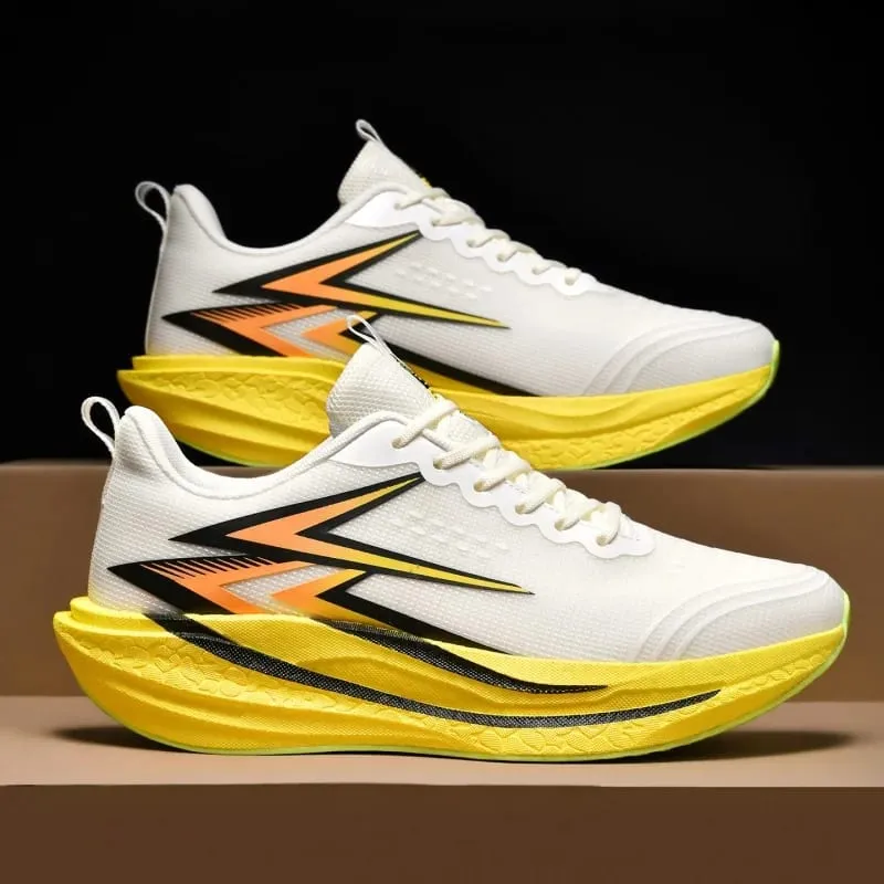 Marathon Men Running Shoes Speciality Sports Shoes Breathable Lightweight Carbon Board Women's Trend Athletic Sneakers Women — image 3