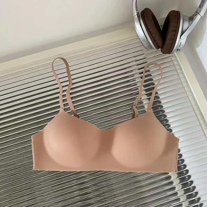 Seamless Bras For Women Small Chest 1/2 Cup Push Up Bra Non-Wire Bra Women Support Underwear Sexy Lingerie Female Intimates — image 8