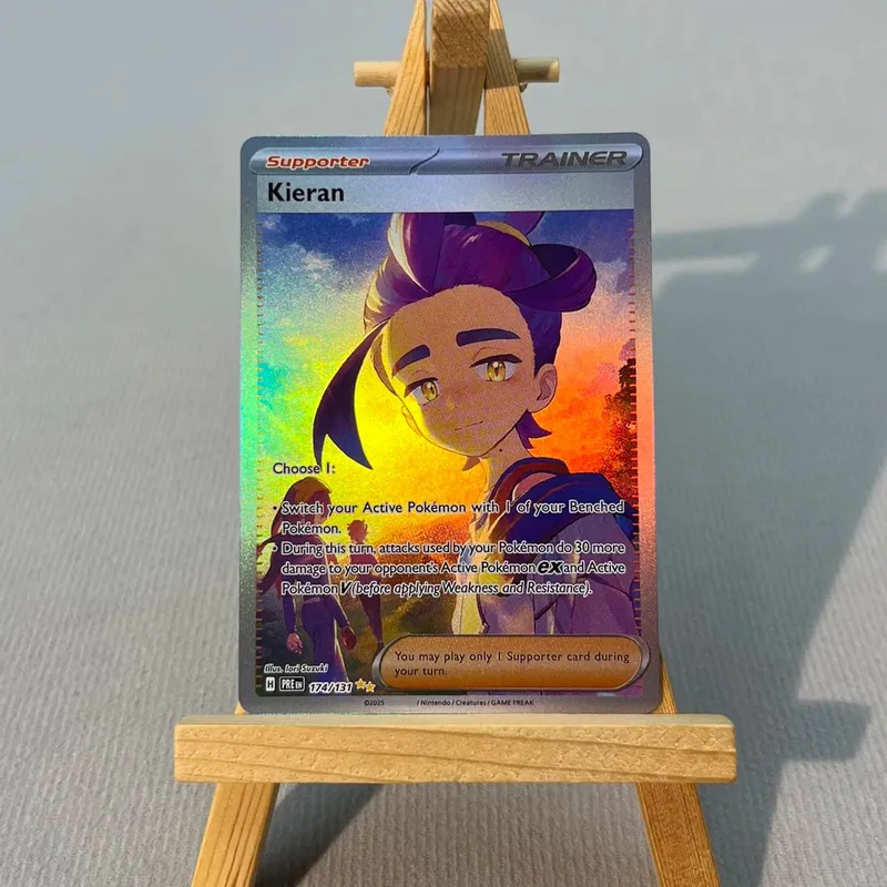 PRE PTCG5-001 Tcg proxy PKM Cards Vaporeon ex Espeon ex Rare Collection Battle Toys Gifts for Hobbies home play — image 36