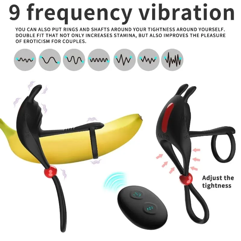 Vibrerende Cockring Vibrator Penis Ring Masturbator Penisring Volwassen Speelgoed Speeltjes voor Mannen Vertraging Ejaculatie Erectie Penisring — image 2