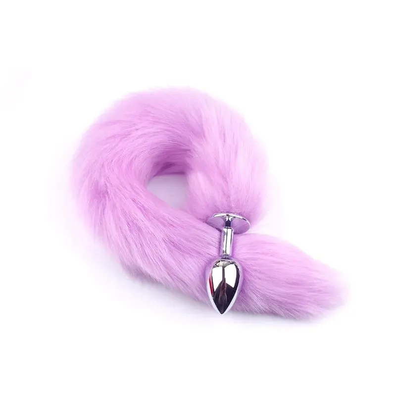 Fox Tail Anal Plug Sex Anal Toy Butt Plug For Women Adult Sex Toy Stainles Steel Anal Plug Smooth Butt Plug Cosplay Sex Toy