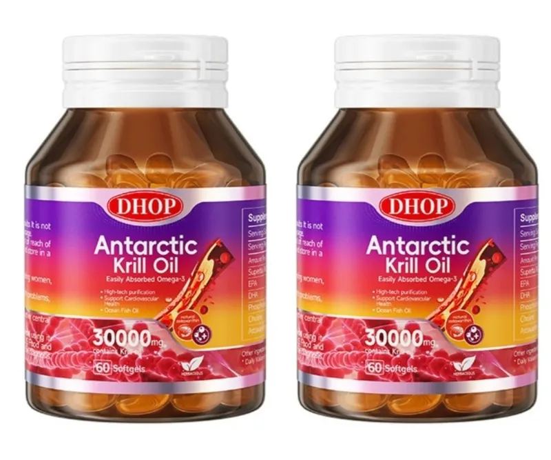 Antarctic Krill Oil Softgels 60 Capsules — 150mg EPA + 70mg DHA and Astaxanthin Support Antioxidant & Cardiovascular Health — image 8