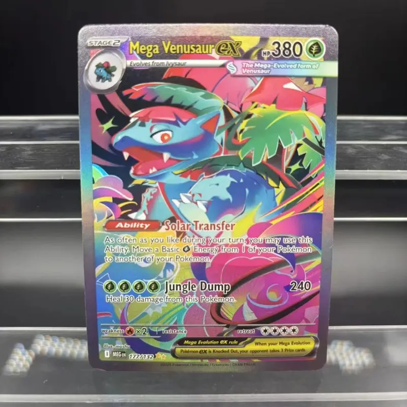 DIY Collection Cards EN Mega Symphonia Mega Brave Gardevoir Lucario Self Made Single Card Classic Game Anime Card Gift Toy — image 5