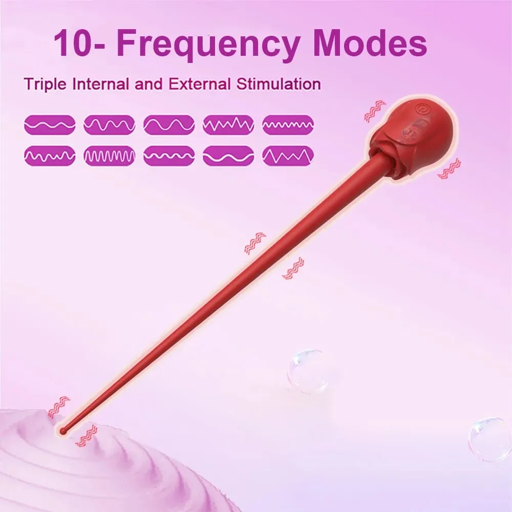 Vagina Anal Urethra G Spot Dildo Vibrator for Women Massager Vibrating Clitoris Stimulator Sex Game Sex Toys Adult Supplies 18+ — image 4