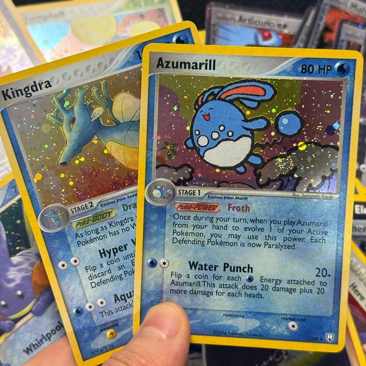 Proxy Cards Team Rocket Returns (TR) Rocket’s Moltres Rocket’s Sneasel Treecko Star Dark Ampharos Azumarill Mudkip Star — image 6