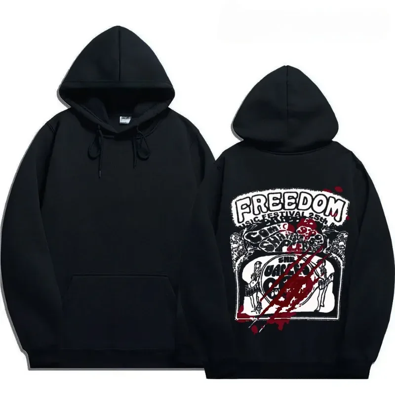 2026 New Style Cry of Fear Hoodies Double Sided Men's Women's Sweatshirt Unisex Long-sleeved Hoodie Size S-3XL — image 5