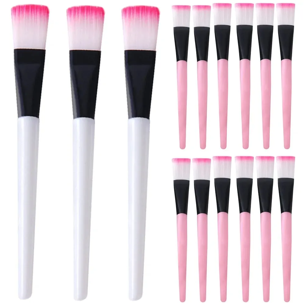 10PCS Facial Fan Mask Brushes Face Mask Applicator Tool Makeup Brushes For Esthetician Women DIY Facial Mask Cosmetic Tools — image 1