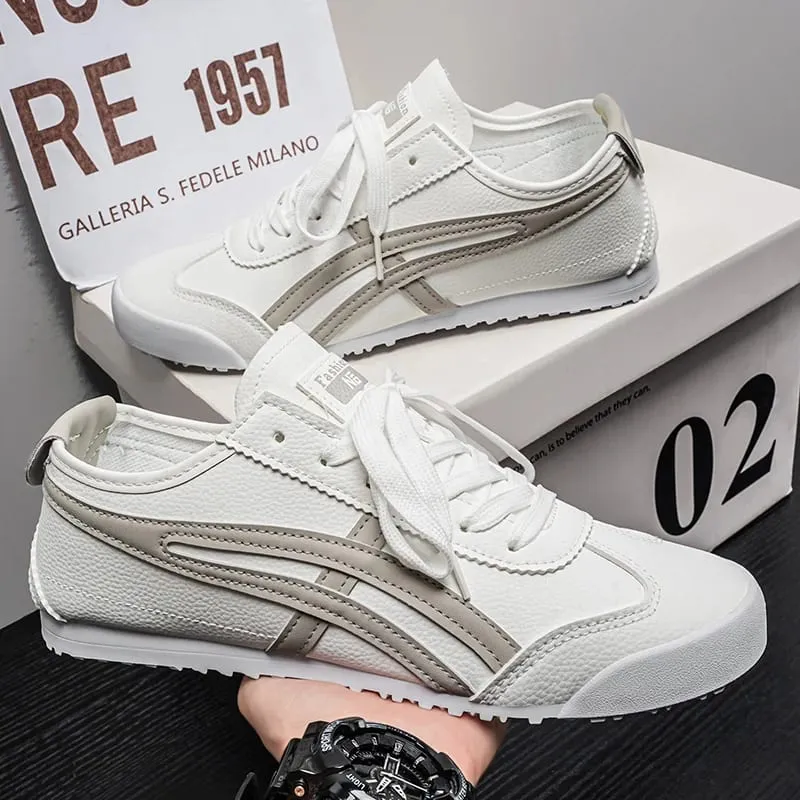 Fashion Brand Sneakers Men's Sports Shoes Women's Running Shoes White Casual Sneakers Men Comfort Walking Shoes Flat Trainers — image 2