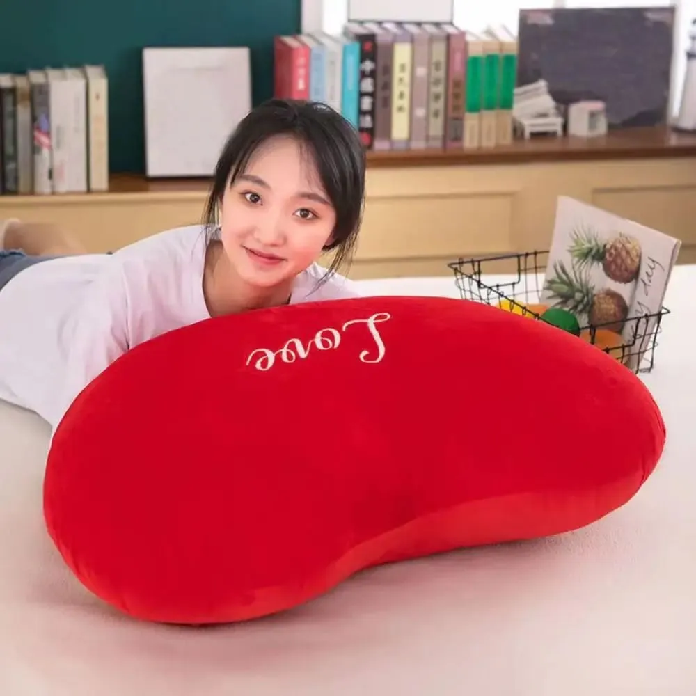 New Heart Shape Heart Pillow Red Color Pink Color Soft Pillow Valentines gift Pillow Home Decorative — image 2