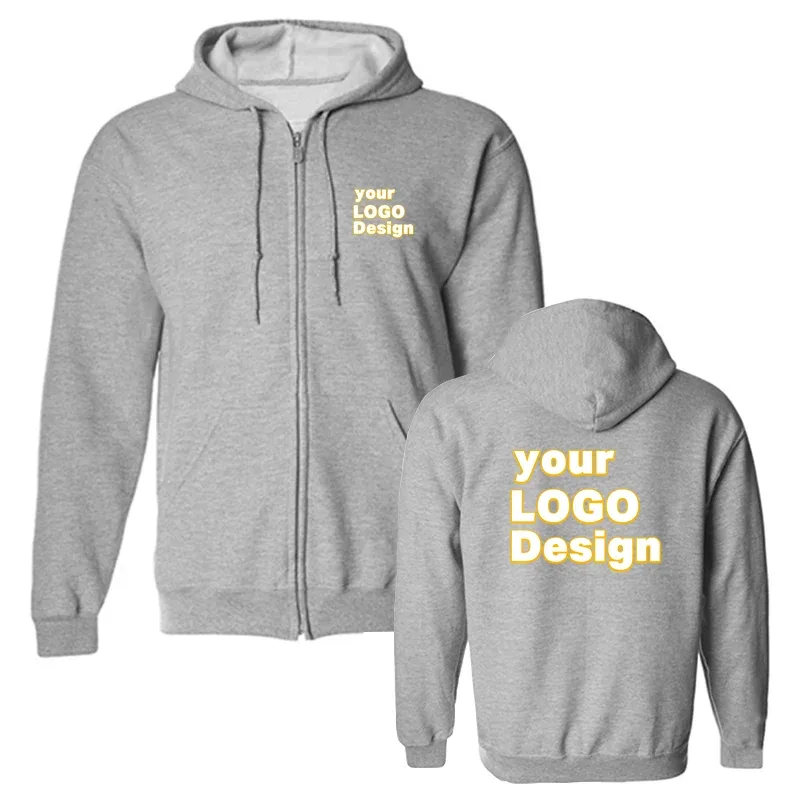 Niestandardowe bluzy z kapturem Tekst DIY Logo Obraz Drukuj Wysokiej jakości bluza z kapturem Dostosowana sportowa bluza na co dzień Spersonalizowany prezent na Boże Narodzenie — image 7