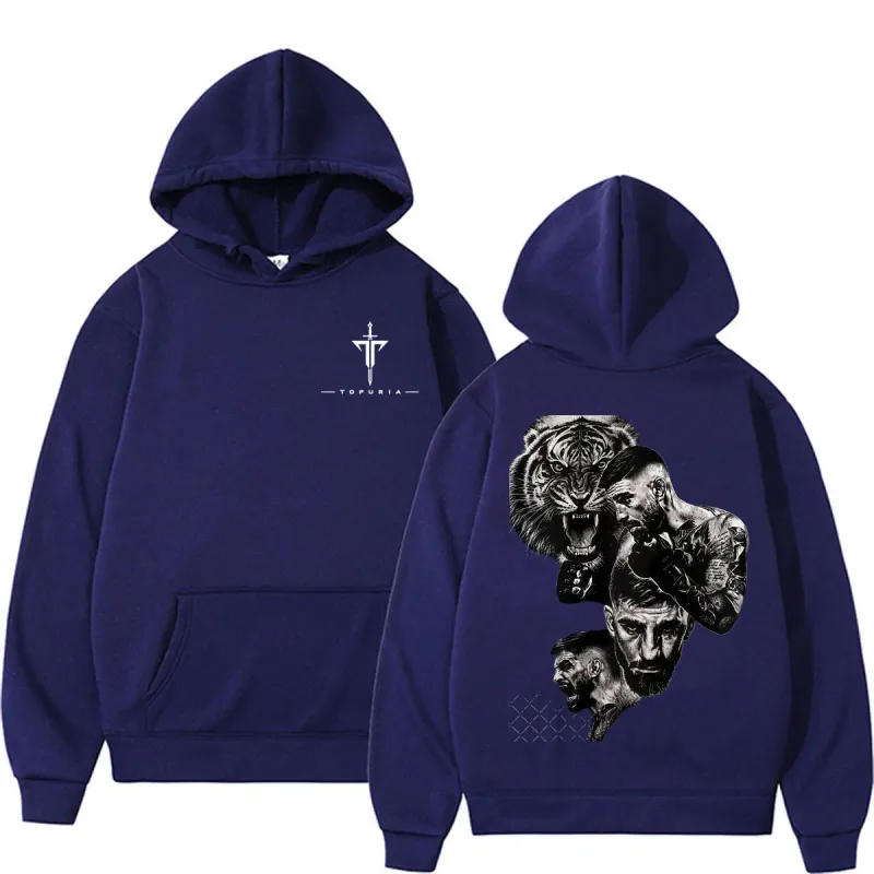 Limited El Matador Ilia Topuria Fan Gifts Hoodies Men Women Fashion Violence Aesthetic Sweatshirt Fleece Casual Oversized Hoodie — image 3