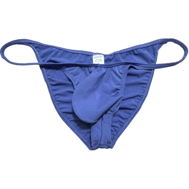 Men's Soft Micro Briefs Underwear Breathable Lightweight Ultrathin Bikini Briefs Men Low Rise Mini Triangle Cut Mini Panties — image 7
