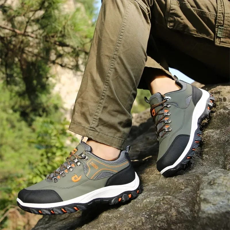 Men's EVA Hiking Shoes Waterproof Anti Slip Leather Outdoor Sports Shoes for Camping Running Jogging 2025 New — image 7