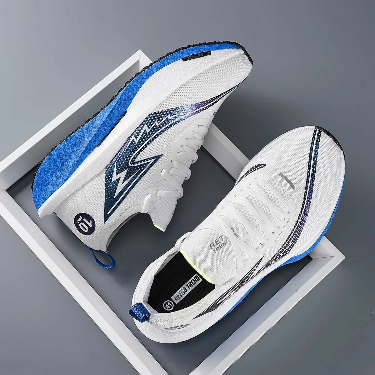 Men's Large Size Sports Shoes Outdoor Hiking Running Comfortable Casual Versatile Fashionable Training Shoes for Couples — image 4