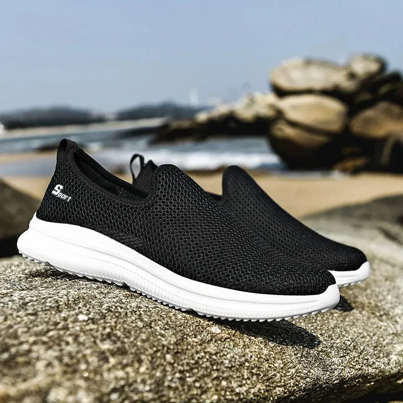 2026 Fashion Mesh Running Shoes Men Women Breathable Lightweight Cushioned Sole Sports Gym Outdoor Training Sneakers Quick Dry