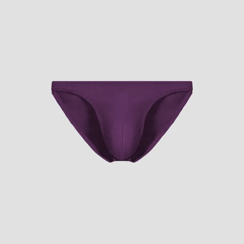 Men's Briefs, U-Pouch Modal Thin Stretch Sexy Low Rise Tight Narrow Waistband Underwear