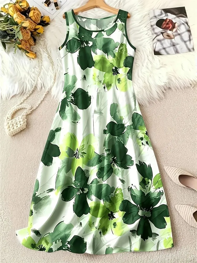 Trendy 3D Women's New Arrival Dresses Summer Street Style Printed Loose-Fit Casual Dresses Outdoor Travel and Party Dresses — image 17
